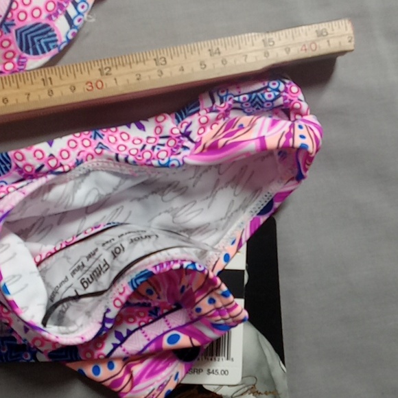 Bathing Suit Marilyn Monroe Swimwear TWO Piece BIKINI NEW MULTICOLOR - Picture 3 of 4